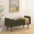 Modem Design Teddy Velvet Storage Stool,Bedroom Benches