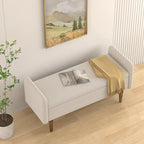 Modem Design Teddy Velvet Storage Stool,Bedroom Benches