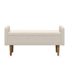 Modem Design Teddy Velvet Storage Stool,Bedroom Benches