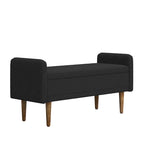 Modem Design Teddy Velvet Storage Stool,Bedroom Benches