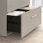 2-Drawer Locking Lateral File Cabinet – Legal/Letter/A4, Ball-Bearing Slides, 88 lb/Drawer