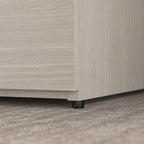 2-Drawer Locking Lateral File Cabinet – Legal/Letter/A4, Ball-Bearing Slides, 88 lb/Drawer