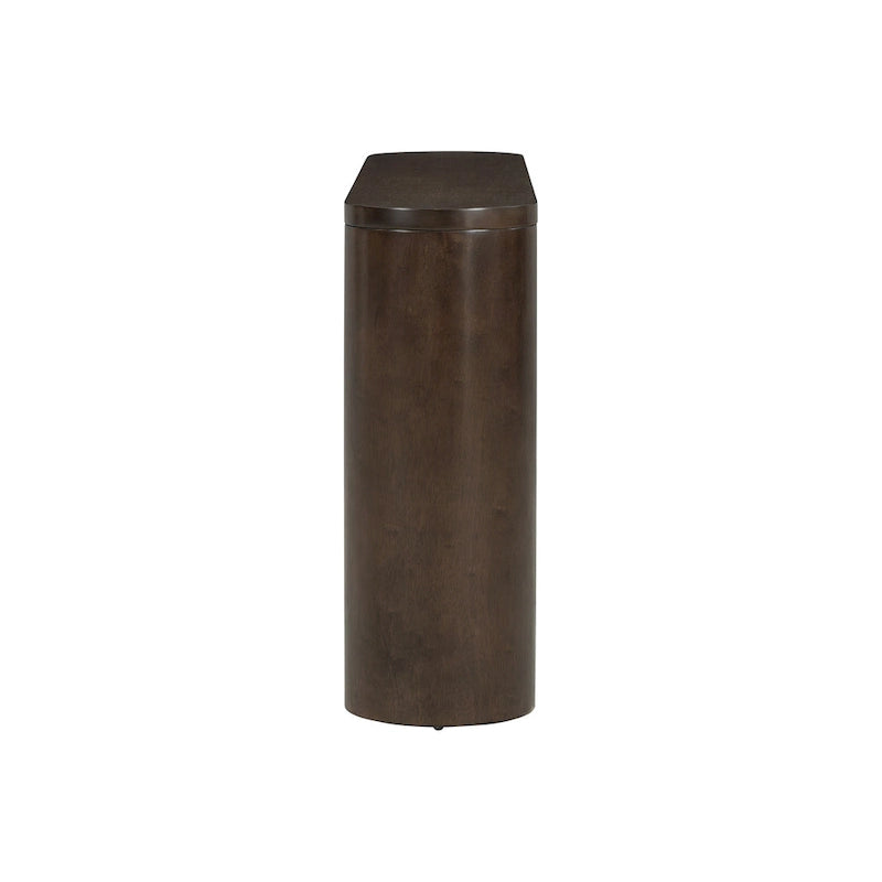Simple Modern Style Multi-functional Use Porch Table with Semi-cylindrical Leg Design