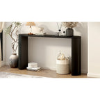 Simple Modern Style Multi-functional Use Porch Table with Semi-cylindrical Leg Design