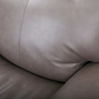 Top Grain Leather Power Reclining Loveseat – USB Charging, Adjustable Headrest & Lumbar