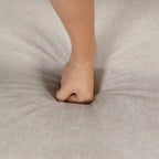 87.4 2 in 1 Pull Out Sleeper Sofa Bed L Shape Couch with Storage Ottoman