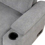 87.4 2 in 1 Pull Out Sleeper Sofa Bed L Shape Couch with Storage Ottoman