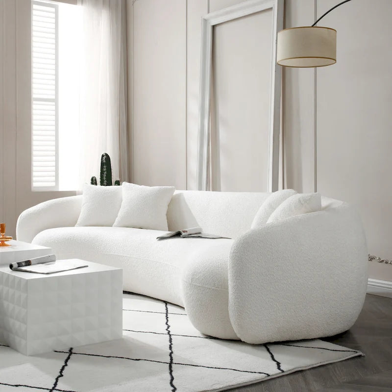 Modern Glam Square Nesting Coffee End Side Table for Living Room(Set of 2)