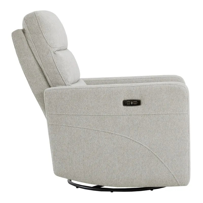 Power Swivel Recliner with Headrest & USB Charging Ports – 270° Swivel
