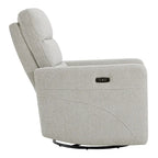 Power Swivel Recliner with Headrest & USB Charging Ports – 270° Swivel