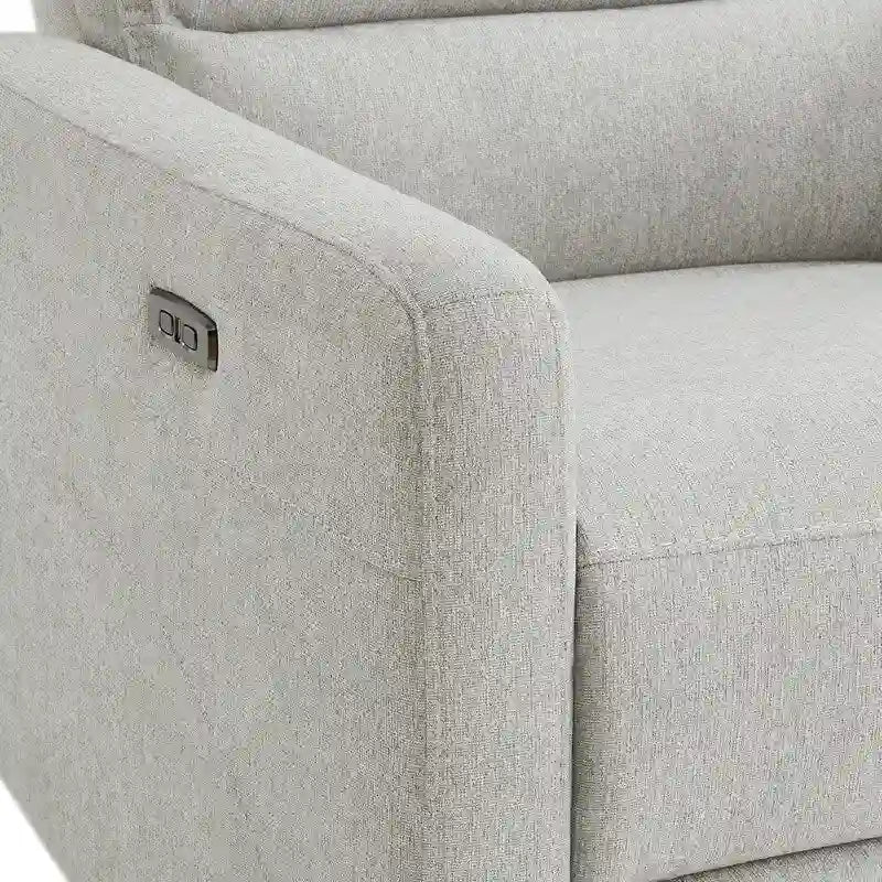 Power Swivel Recliner with Headrest & USB Charging Ports – 270° Swivel