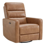 Power Swivel Recliner with Headrest & USB Charging Ports – 270° Swivel