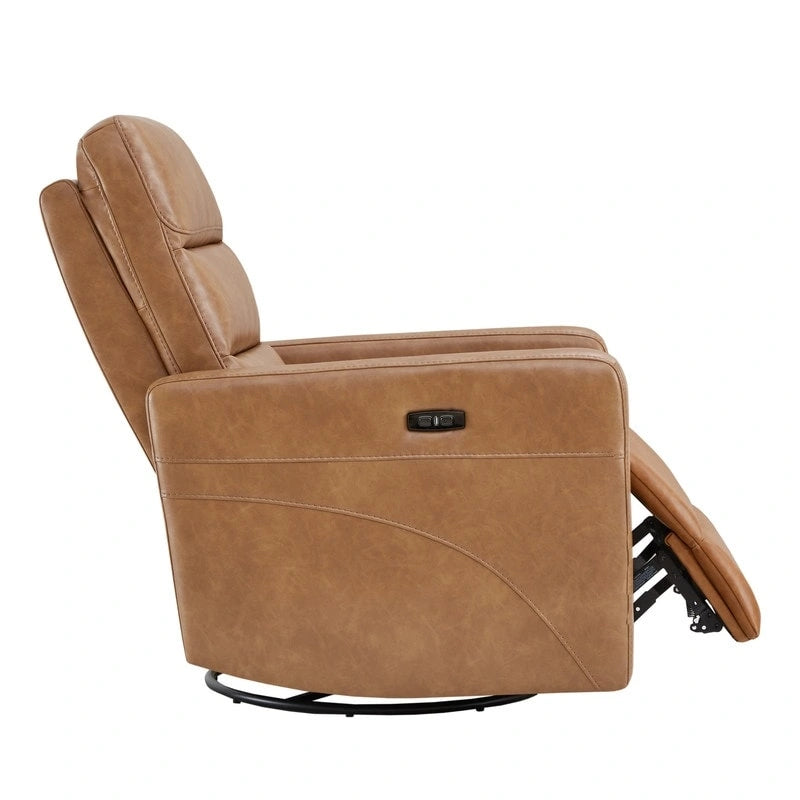 Power Swivel Recliner with Headrest & USB Charging Ports – 270° Swivel
