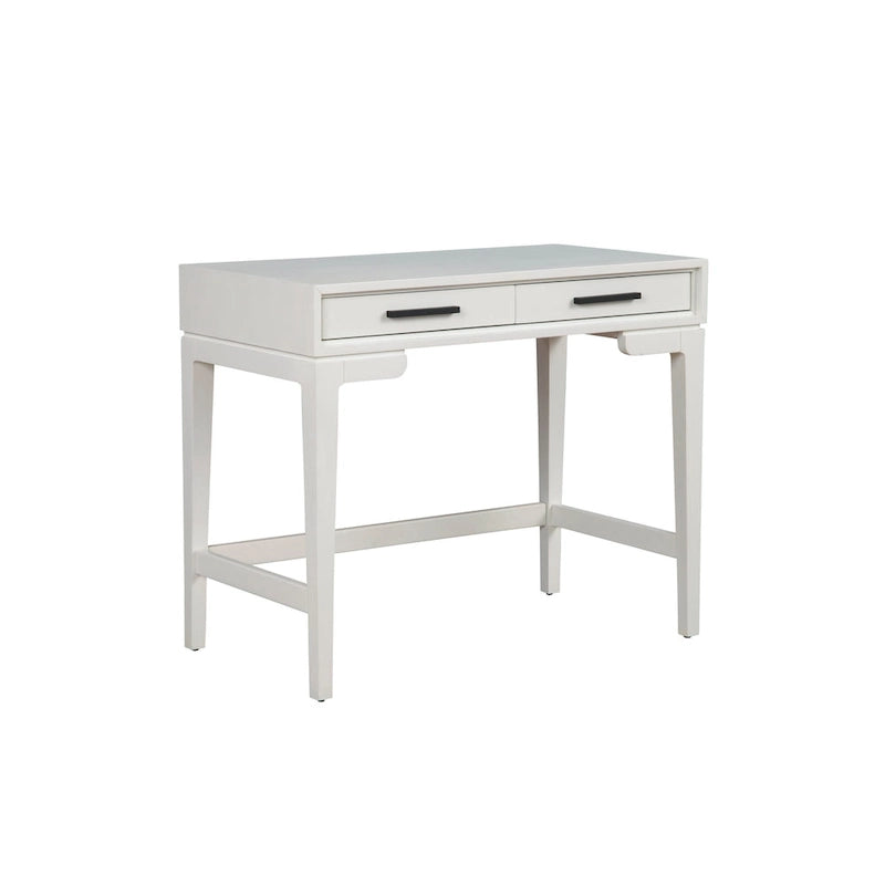 Compact Writing Desk with Dovetail Drawer & Felt Lining – 36"W, Multiple Colors