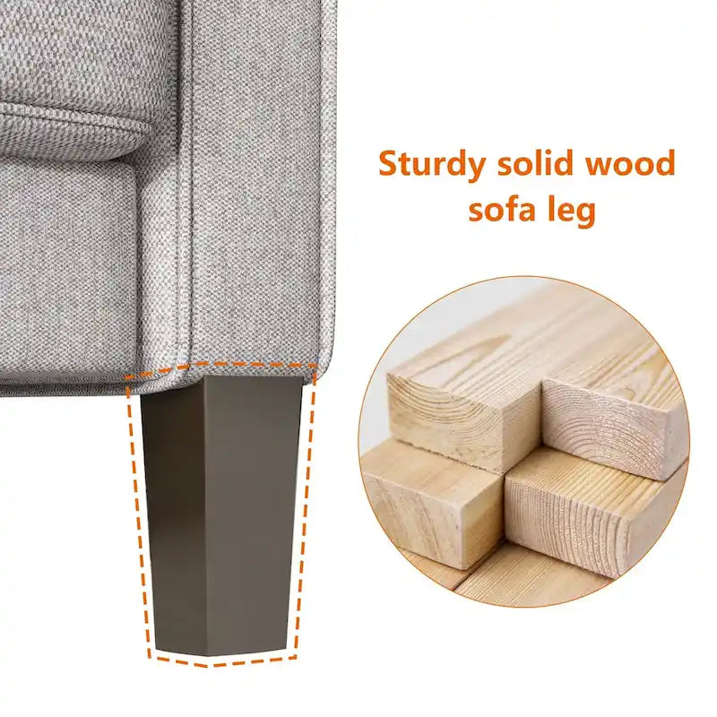 Modern Living Room Furniture Loveseat
