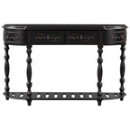 Modern Console Table with 4 Drawers and 1 Shelf