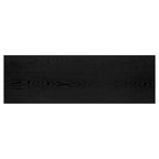 47" Rectangular Coffee Table – Black Grain / Antiqued Gray Oak / Alder White, Steel Frame, 1-Piece