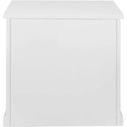 Modern Wood Lateral File, Office Lateral File, Storage File Drawer, Fully Assembled, White