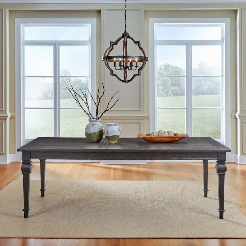 Paradise Valley Saddle Brown Oak Dining Table - Various Size Options