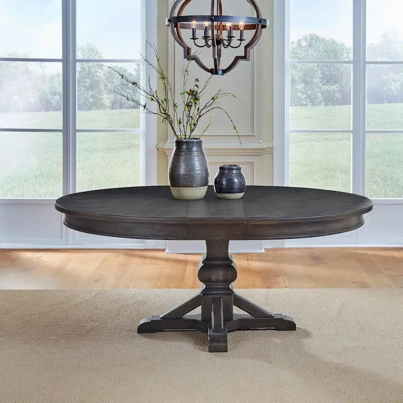 Paradise Valley Saddle Brown Oak Dining Table - Various Size Options